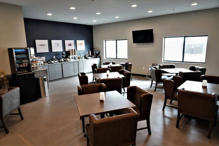 Breakfast area
